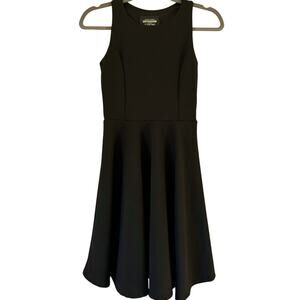 Girls Un deux trois fashion black dress size 16